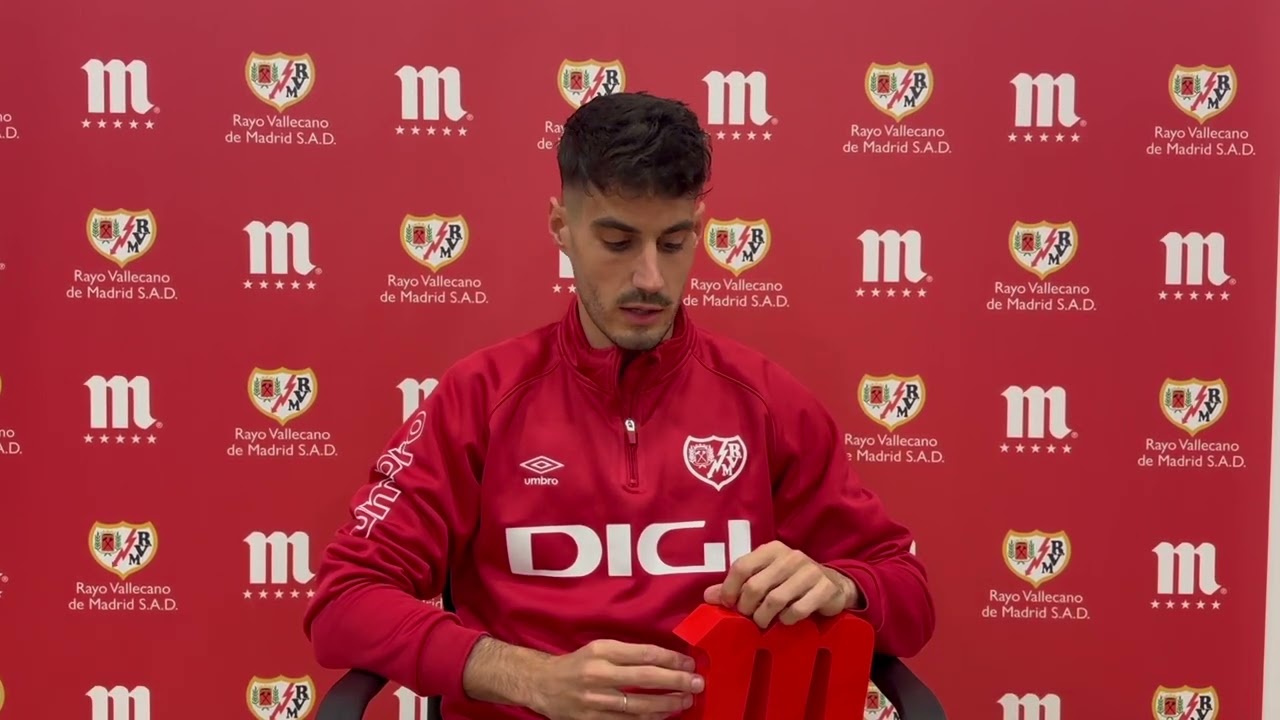 &Oacute;scar Valent&iacute;n, #JugadorCincoEstrellas de noviembre de Mahou