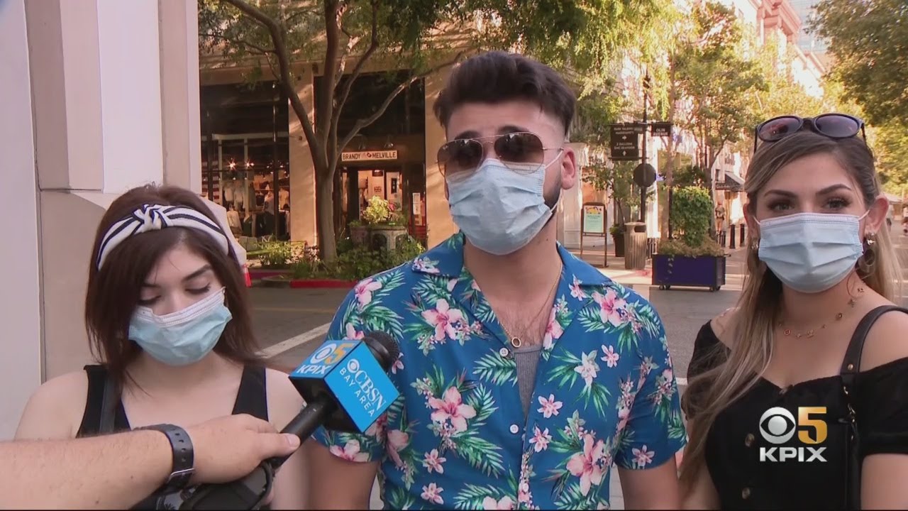 COVID-19 Mask Mandate:  Local residents react to Gov. Gavin Newsom's mask at all times order