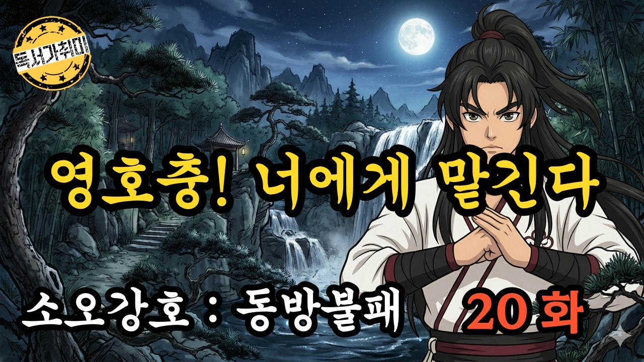 [무협 소설] 소오강호 : 동방불패 20화 : 영호충! 너에게 맡긴다.