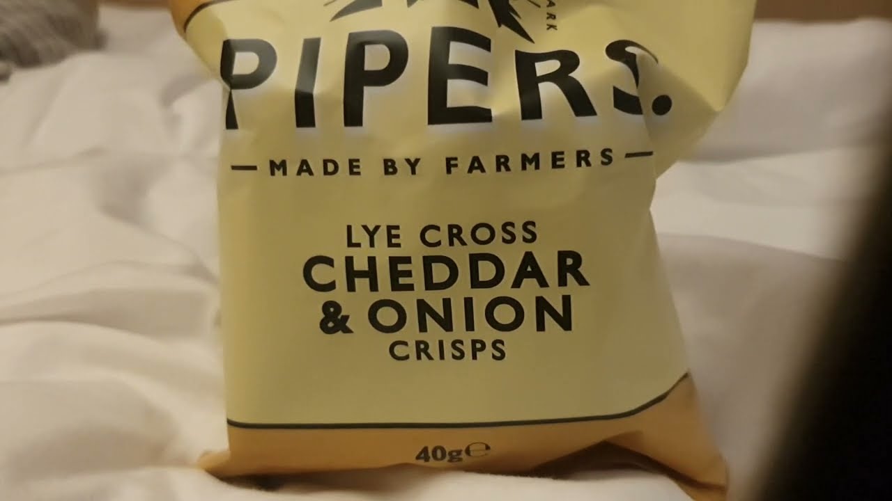 Crisplife - Pipers Cheddar & Onion crisp review