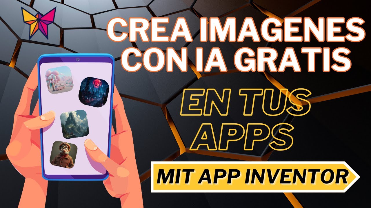 Crea tu primera App para generar imágenes con IA Gratis (Pollinations + MIT App Inventor)