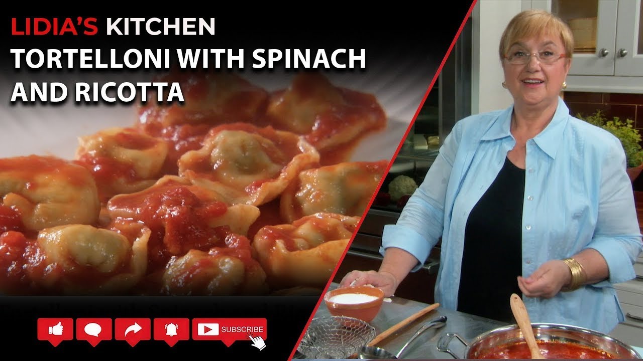Tortelloni with Spinach and Ricotta