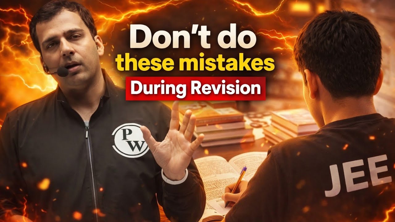 11th wasted - Don't do these MISTAKES 🚫 #jee2026 #jee #physicswallah 