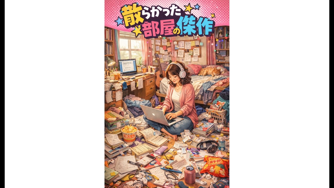 散らかった部屋の傑作