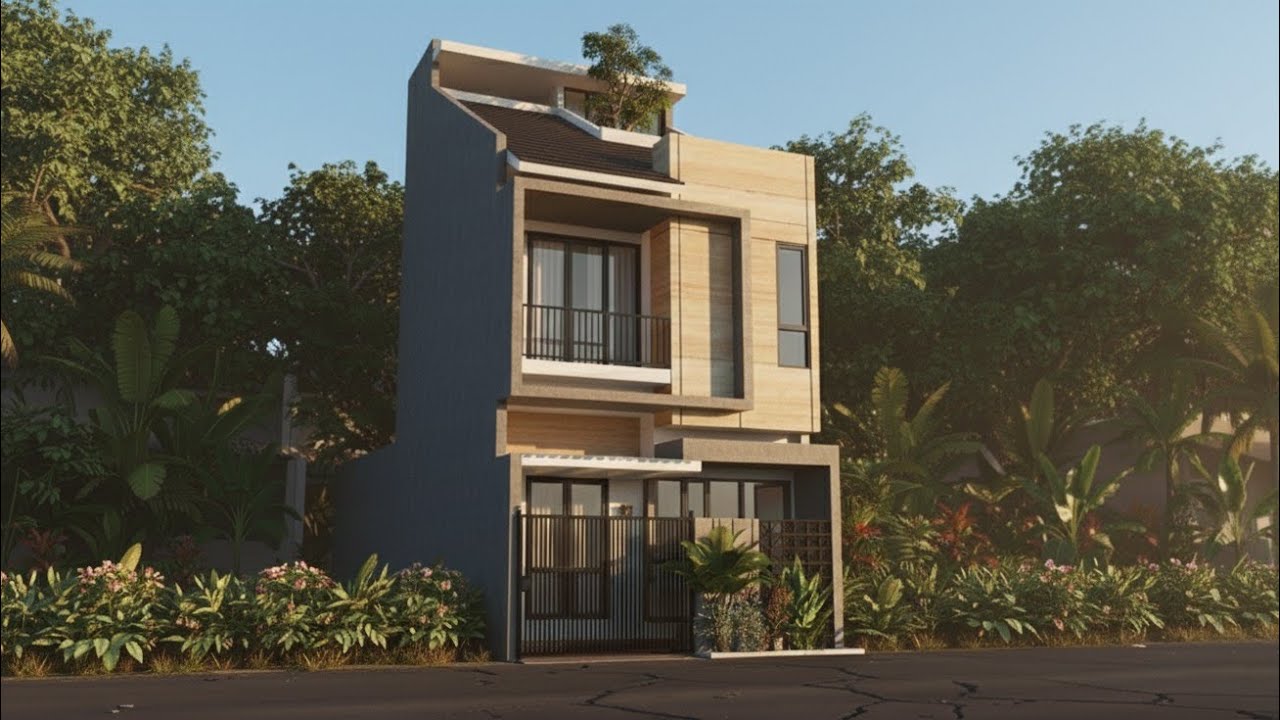 Inspirasi desain Rumah Tumbuh 5x8 | Solusi Lahan Kecil yang Bisa Berkembang