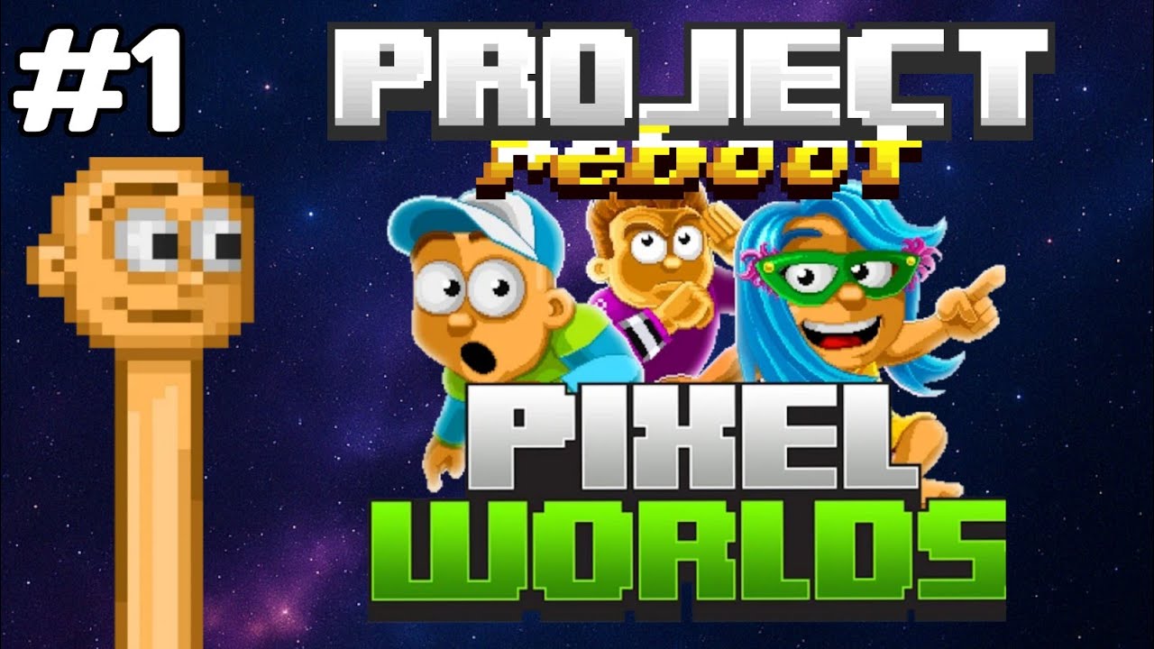ОБЗОР БЕТА Project Reboot | Pixel Worlds | часть 1