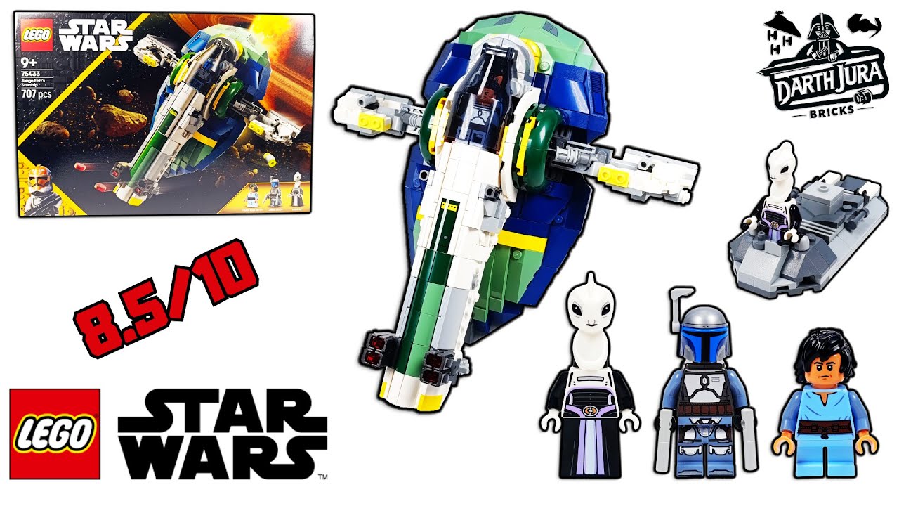 LEGO Star Wars 75433 JANGO FETT'S STARSHIP Visual Review