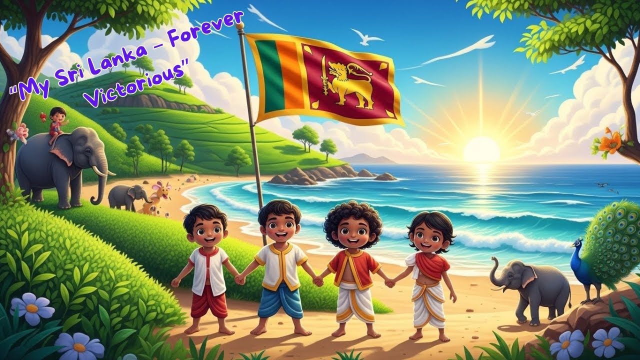 🌴🎶 මගේ ශ්‍රී ලංකා – සදා ජය ගමු 🌞🇱🇰