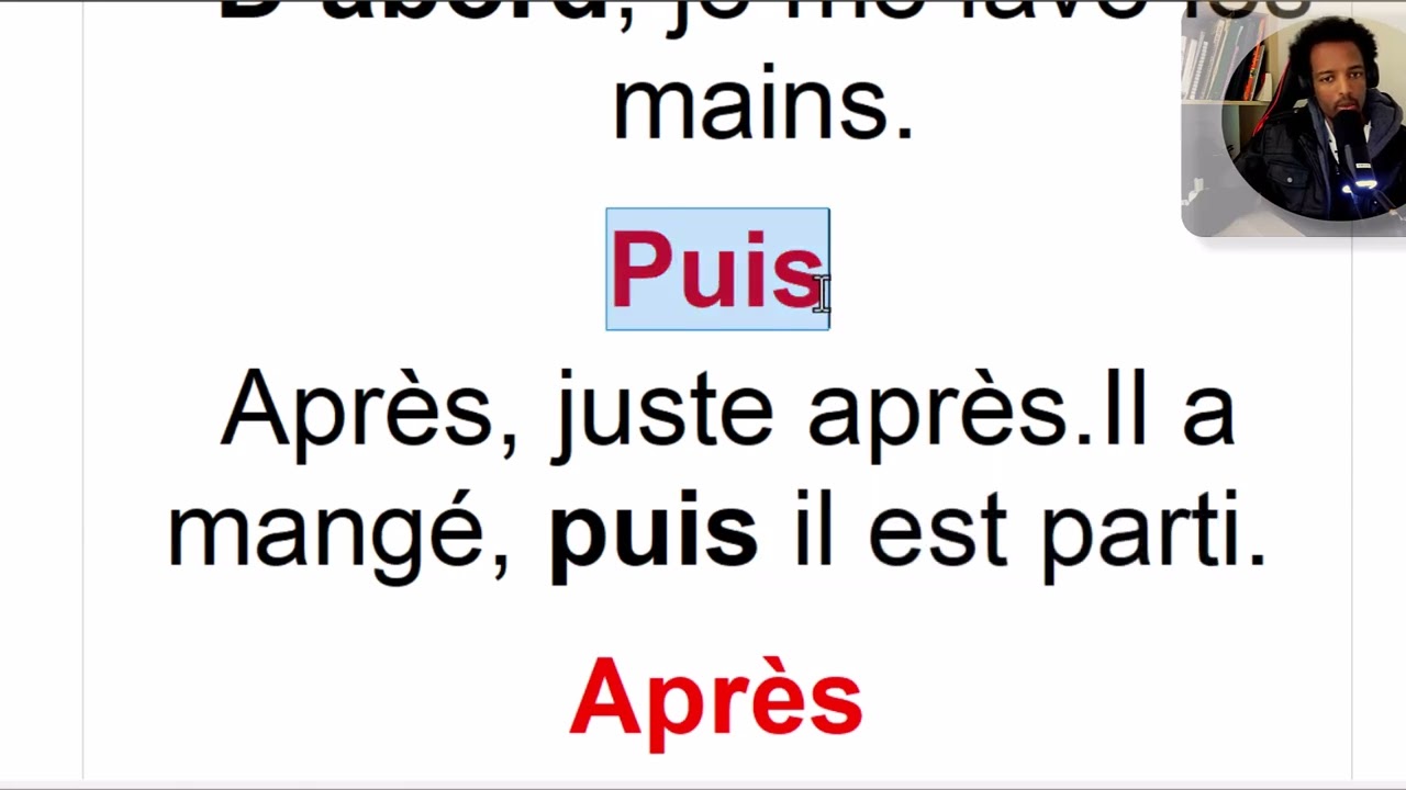 les mots clés pour bien parler français