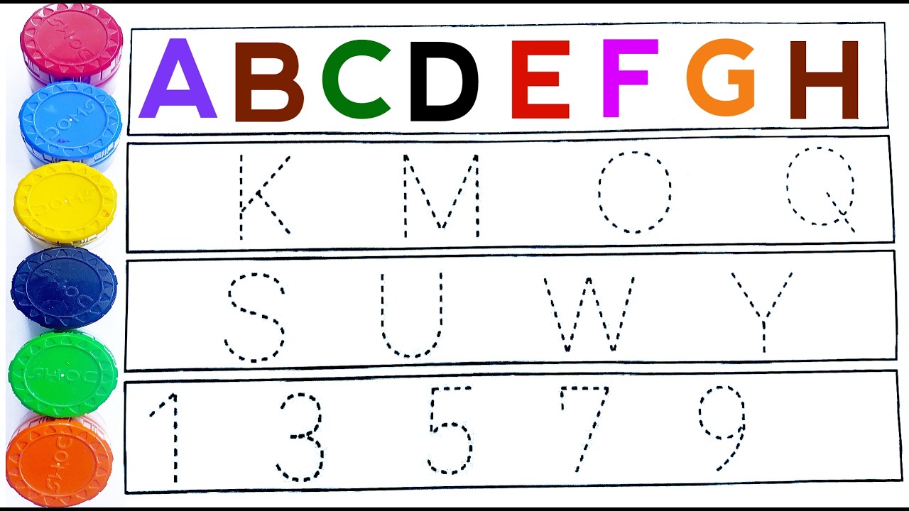 ABC Alphabet |Easy abcd |ABC Song for Kids | Learn A to Z Phonics & Dotted Writing ABCD #abcsong,24