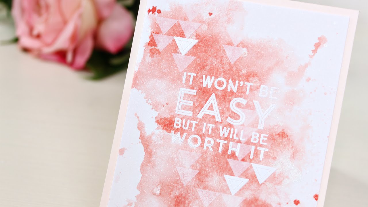 Easy Backgrounds with PURE COLOR Spray Mists