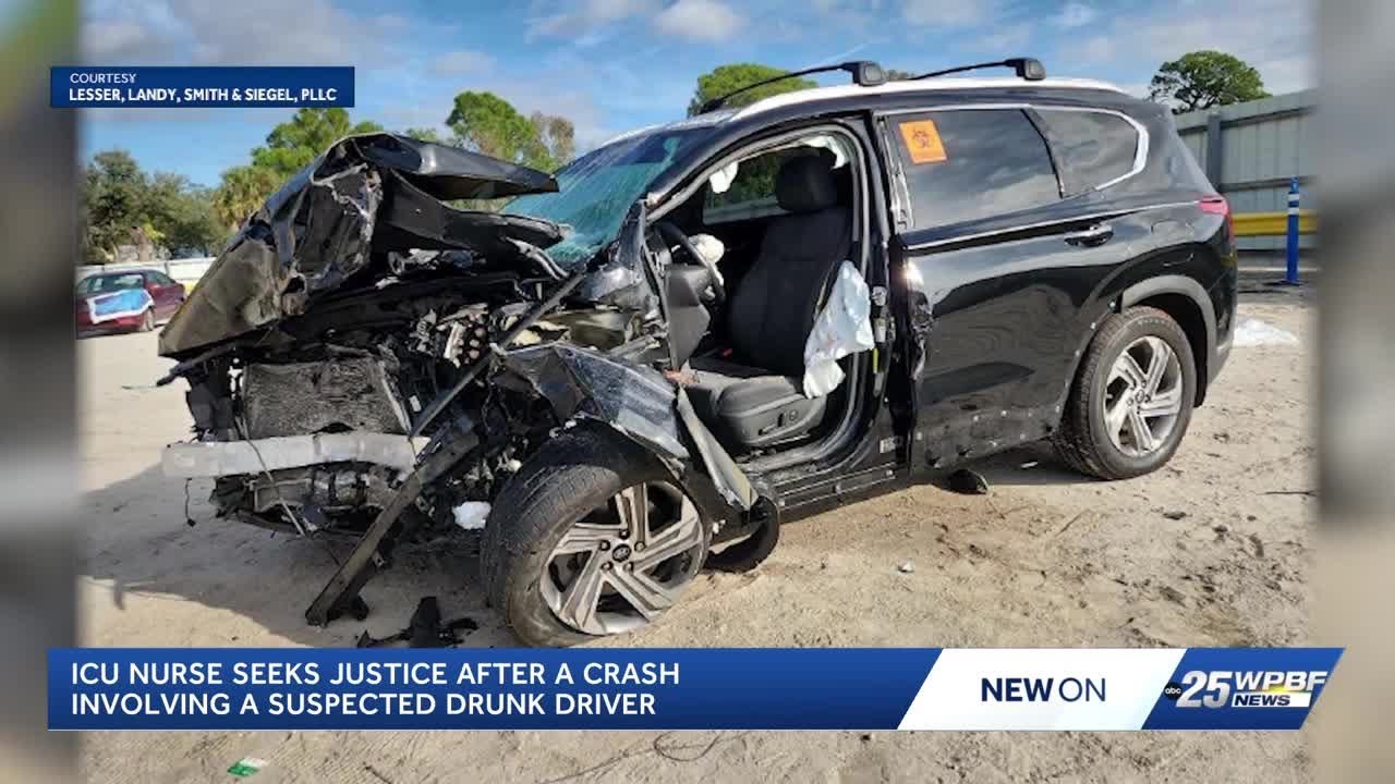 ICU nurse seeks justice after crash involving suspected drunk driver
