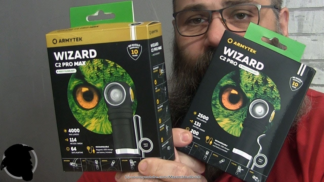 Обзор фонаря Armytek Wizard C2 Pro Max