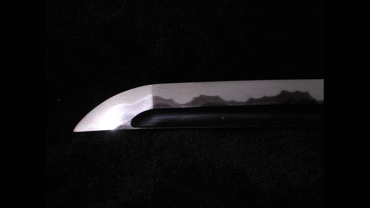 Japanese Nihonto Sword Hamon Kissaki Menuki Tsuka Samurai - Amazing!