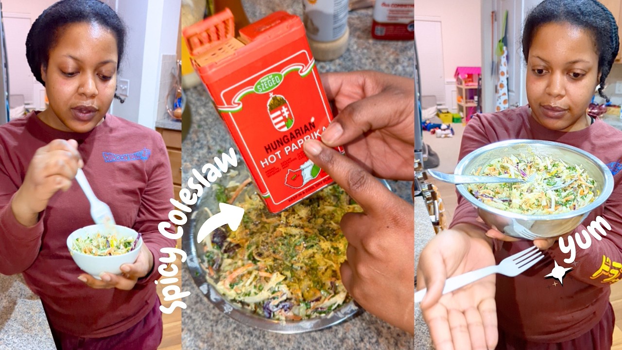 A Spicy Coleslaw Salad with Bok Choy You Must Have & Share!