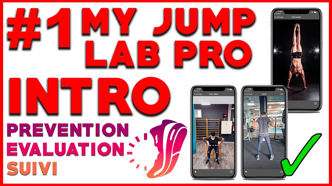 My Jump Lab Pro #1 : étape 1, créer un profil !! (application, évaluation de la performance)