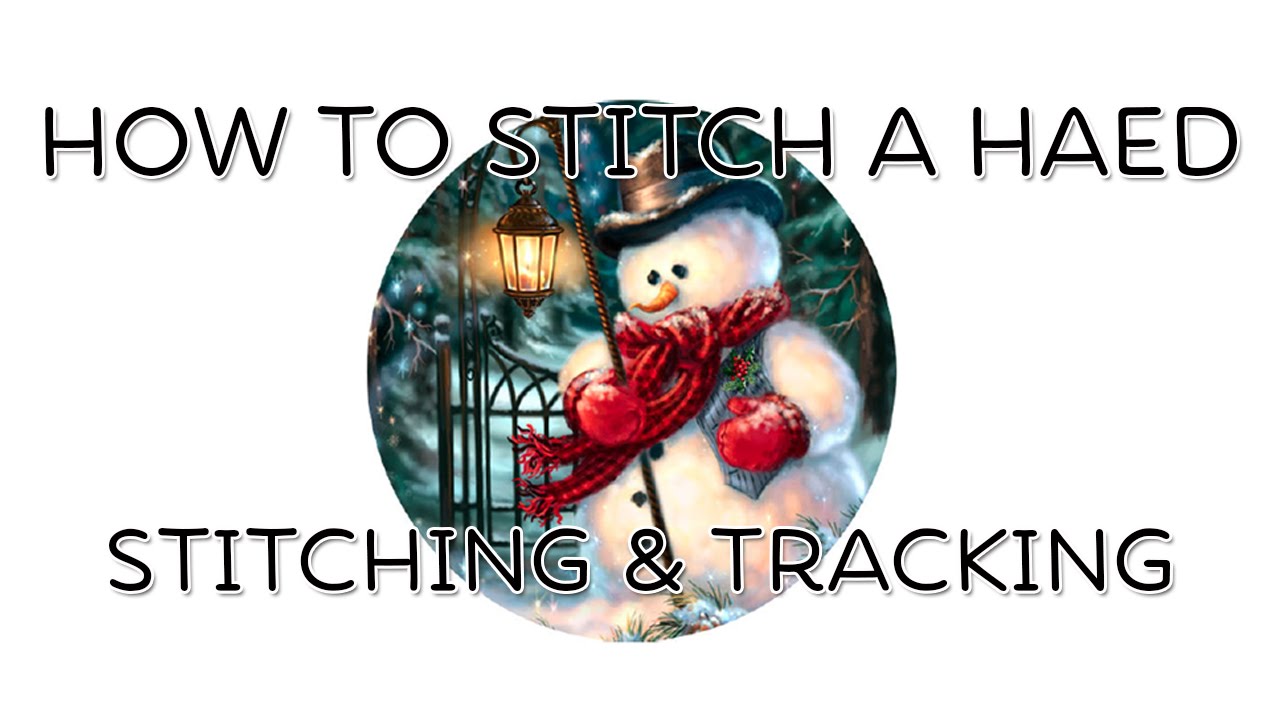 How to stitch a HAED #3 - Stitching & Tracking