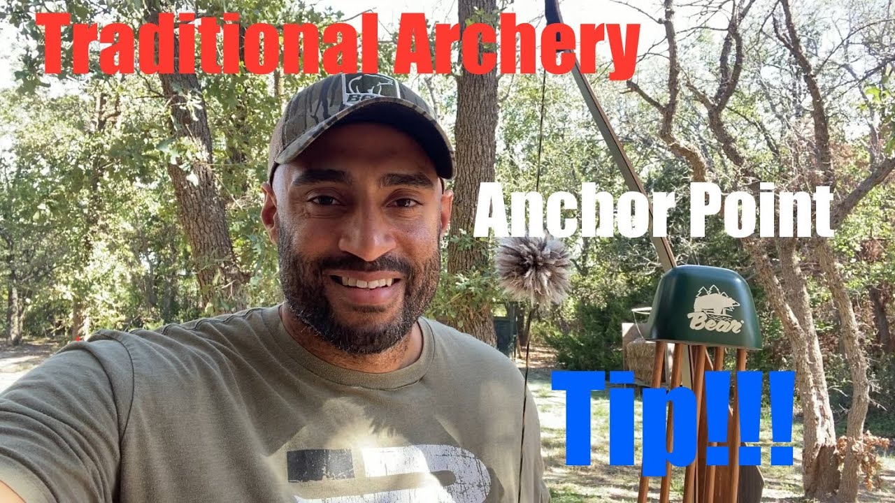 Traditional Archery Anchor Point TIP!!!