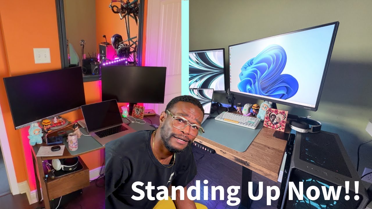 I Finally Upgraded My Desk Setup…