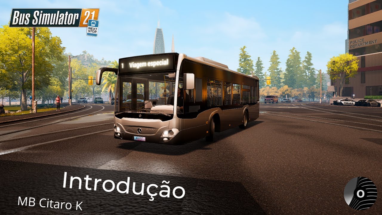 Bus Simulator 21 Next Stop - INTRODUCTION: The Beginning in Angel Shores! MB Citaro K