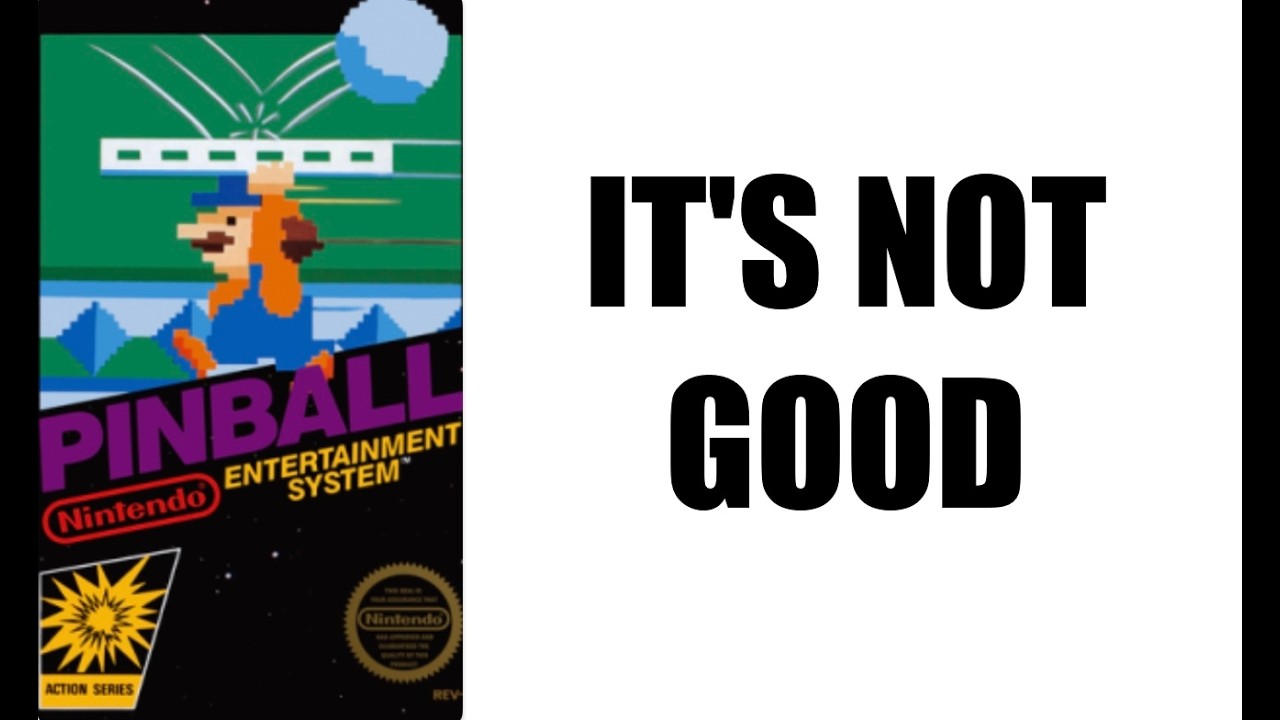 I REALLY Didn't Like Pinball (NES)