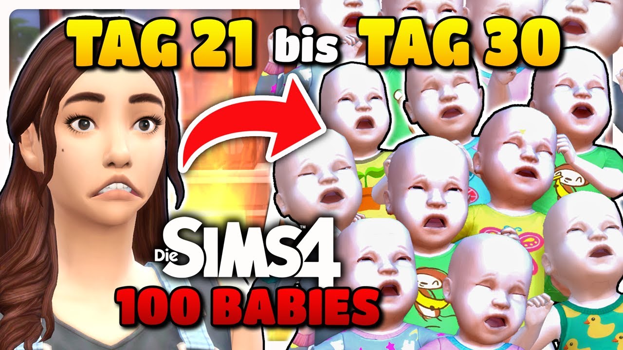 Ich habe 30 TAGE die 100 BABY CHALLENGE gespielt und DAS ist passiert!