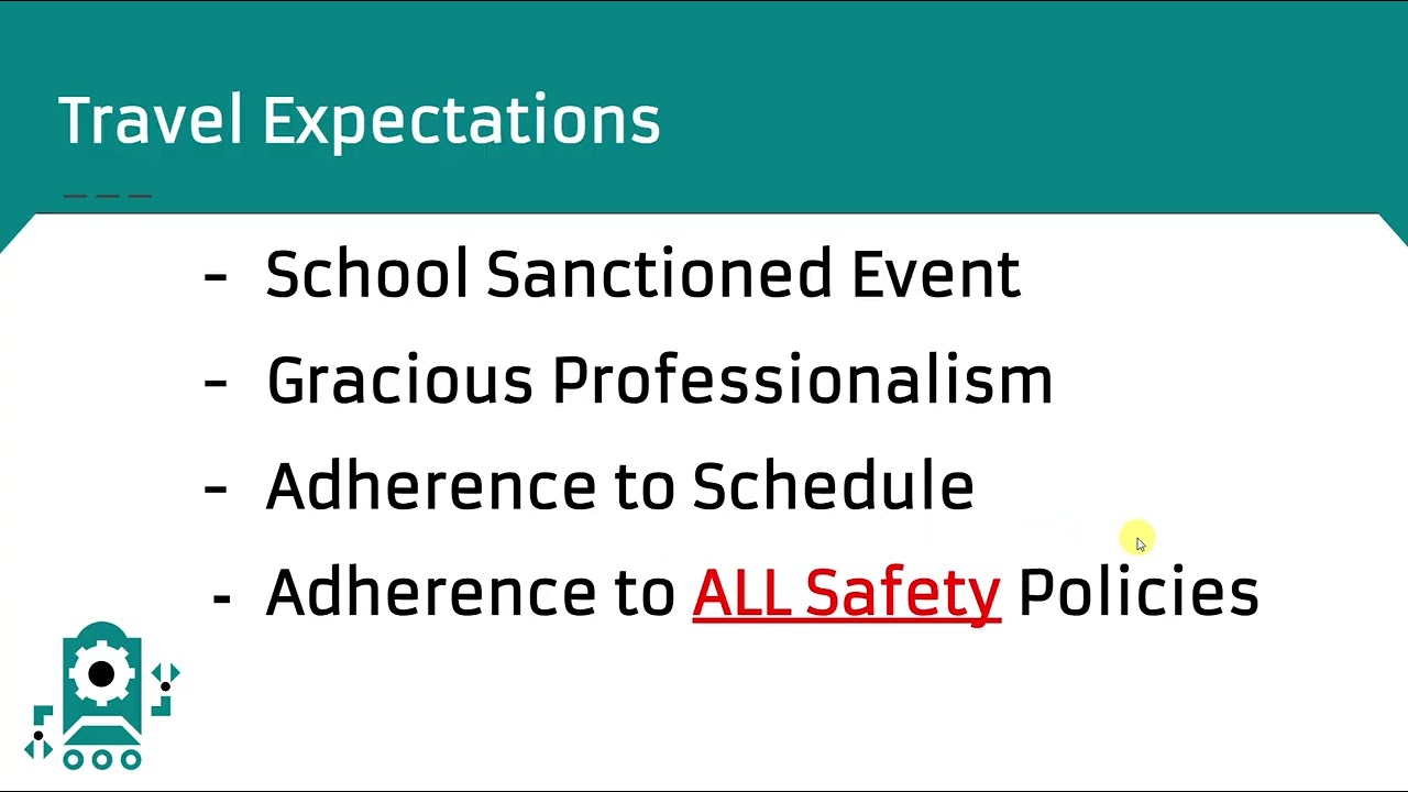 Parent Meeting - Competition Presentation  - 2026