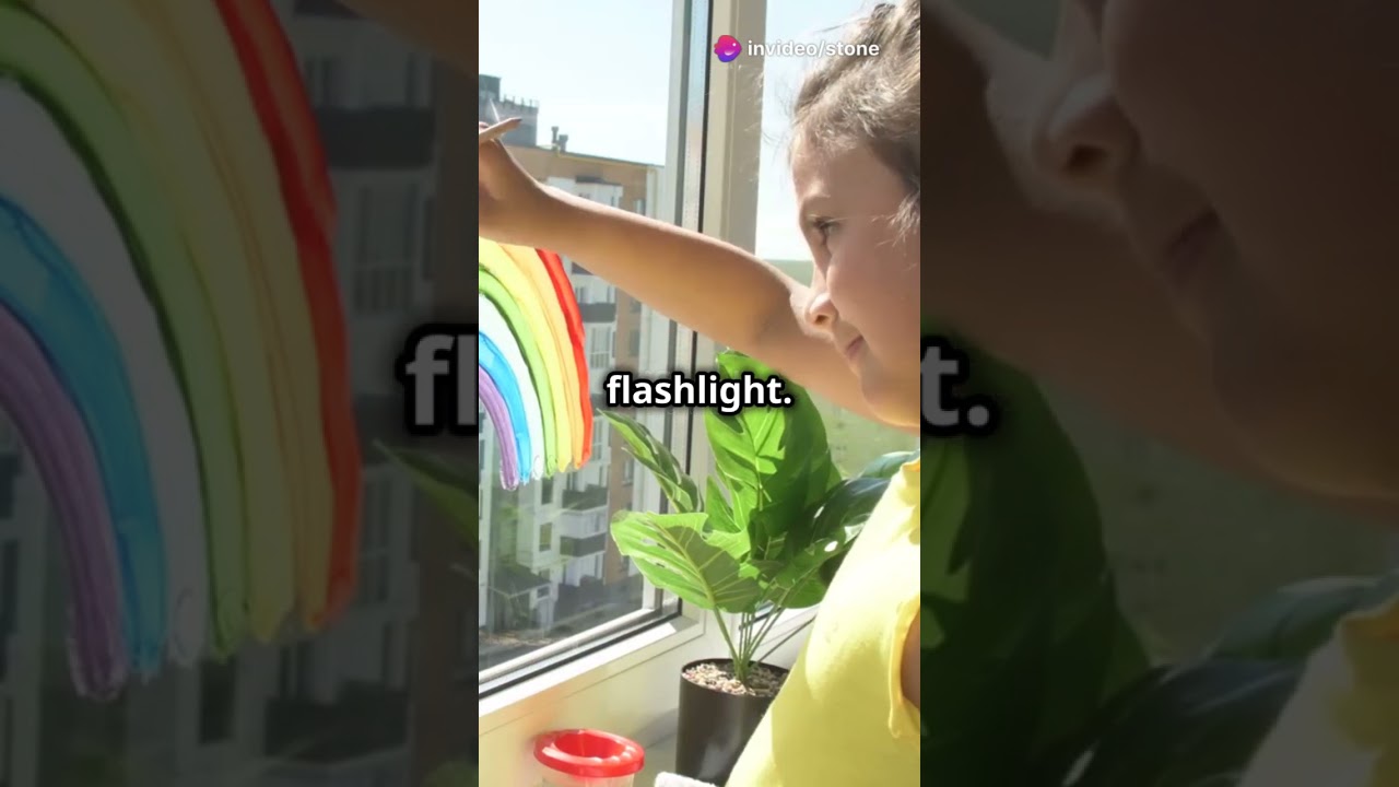 How to Make a Rainbow at Home! 🌈