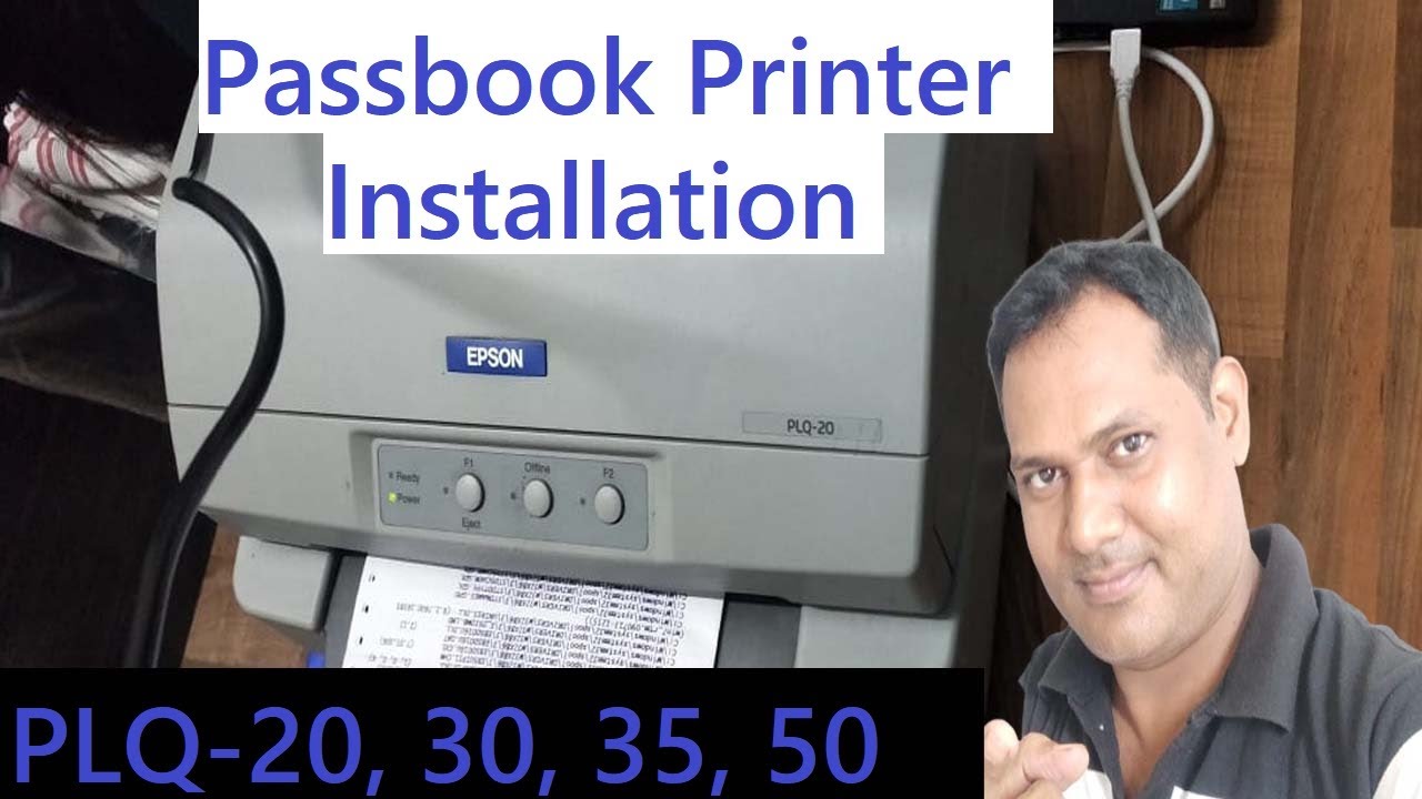 How To Install Passbook Printer in Win 7/ Win 10 || Passbook Printer Driver Download  & Install