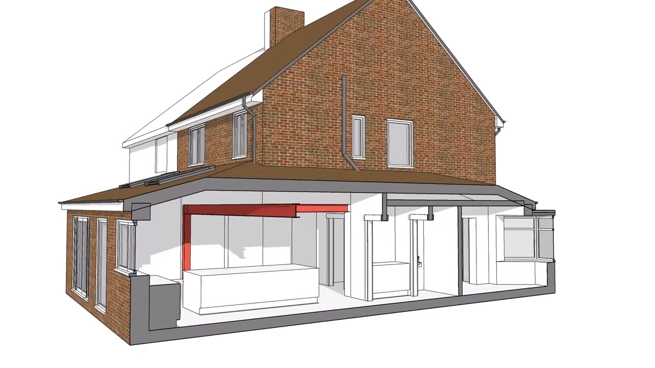 Single Storey Wrap Around Extension - Extension Plans In Maghull, Liverpool