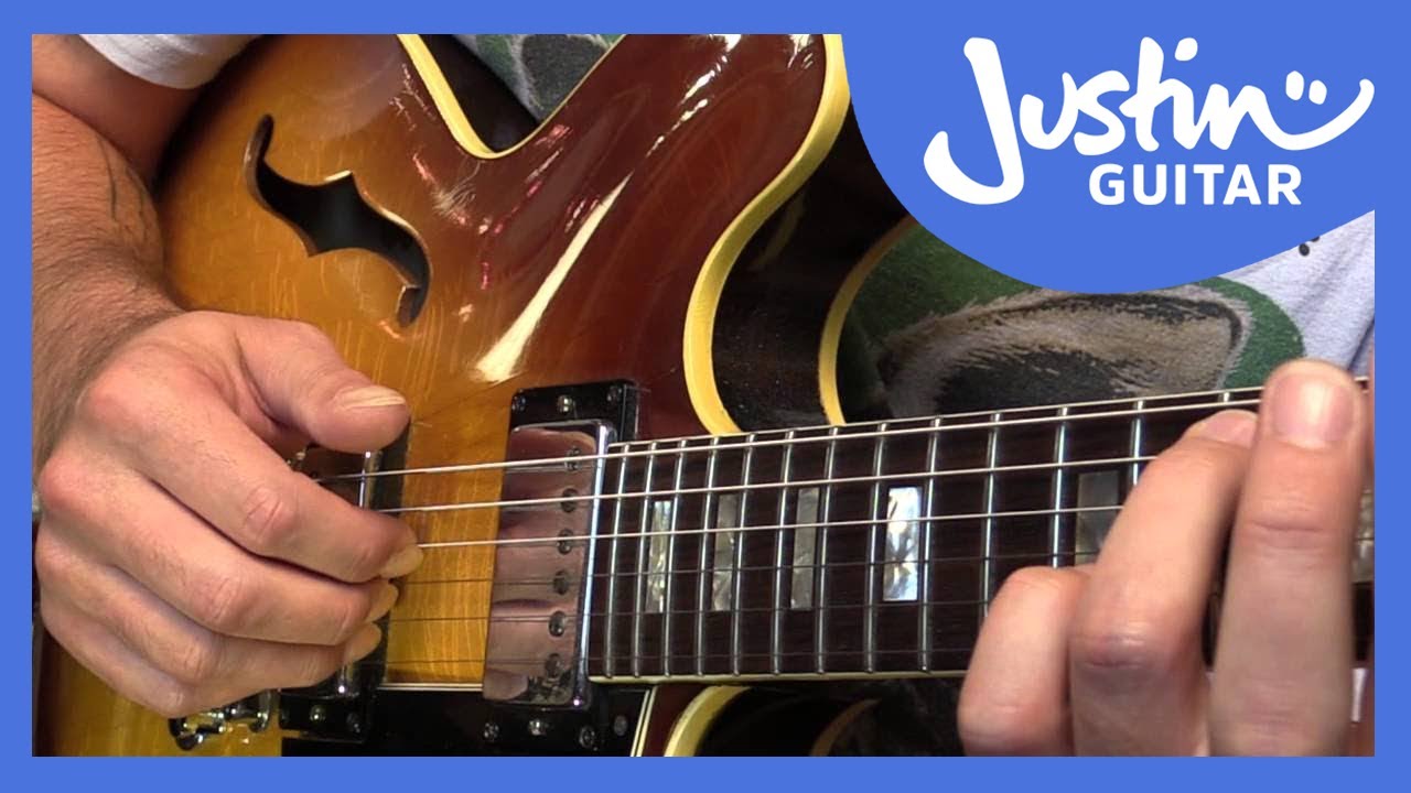 Basic Bossa Nova Guitar Pattern - Jazz Basics - Guitar Lesson [JA-009]