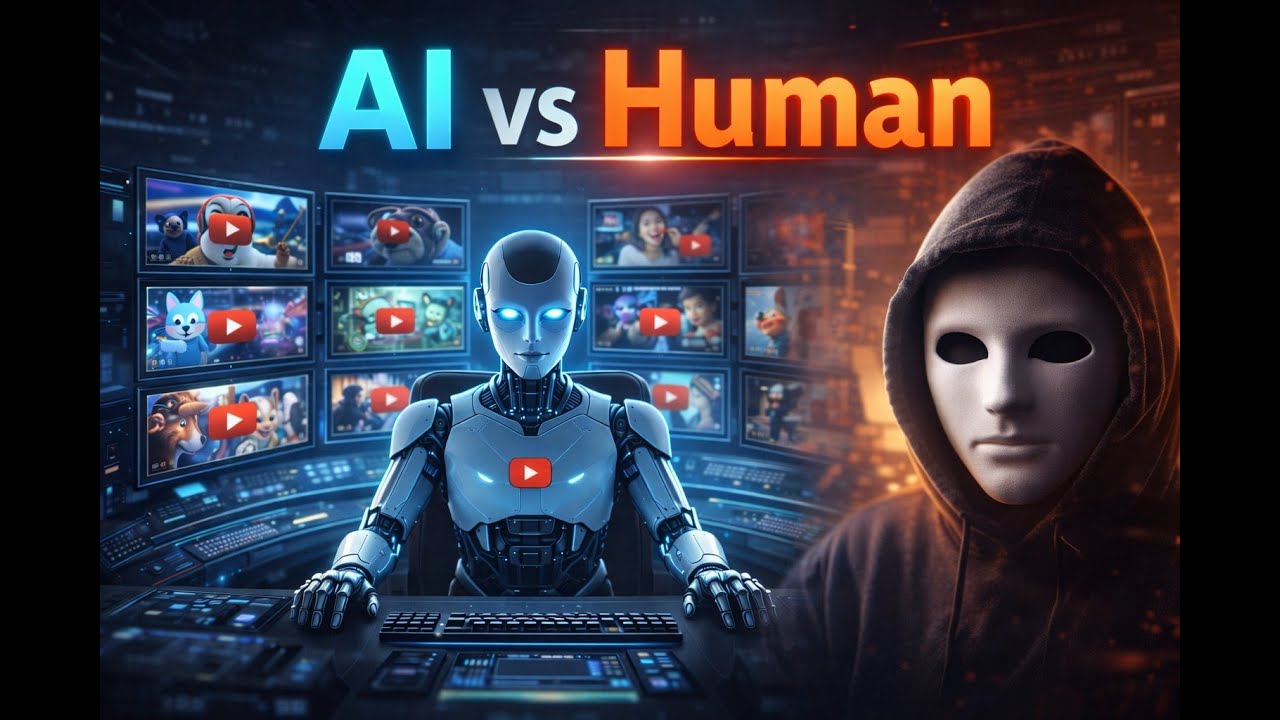 AI vs Human: YouTube Ka Sach Jo Koi Nahi Bolta | TheMaskInd