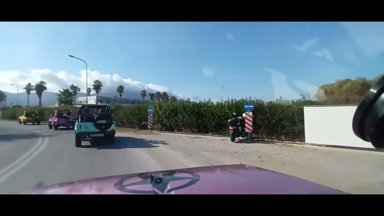 18th October, 2025  ATV Tour by a Suzuki Jeep, Kos Island. Clip 1