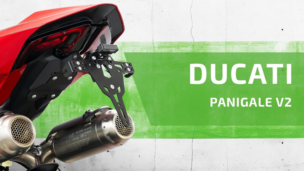 🔧 Kennzeichenhalter Zieger Pro an der Ducati Panigale V2 (BJ 2025) &ndash; Montage