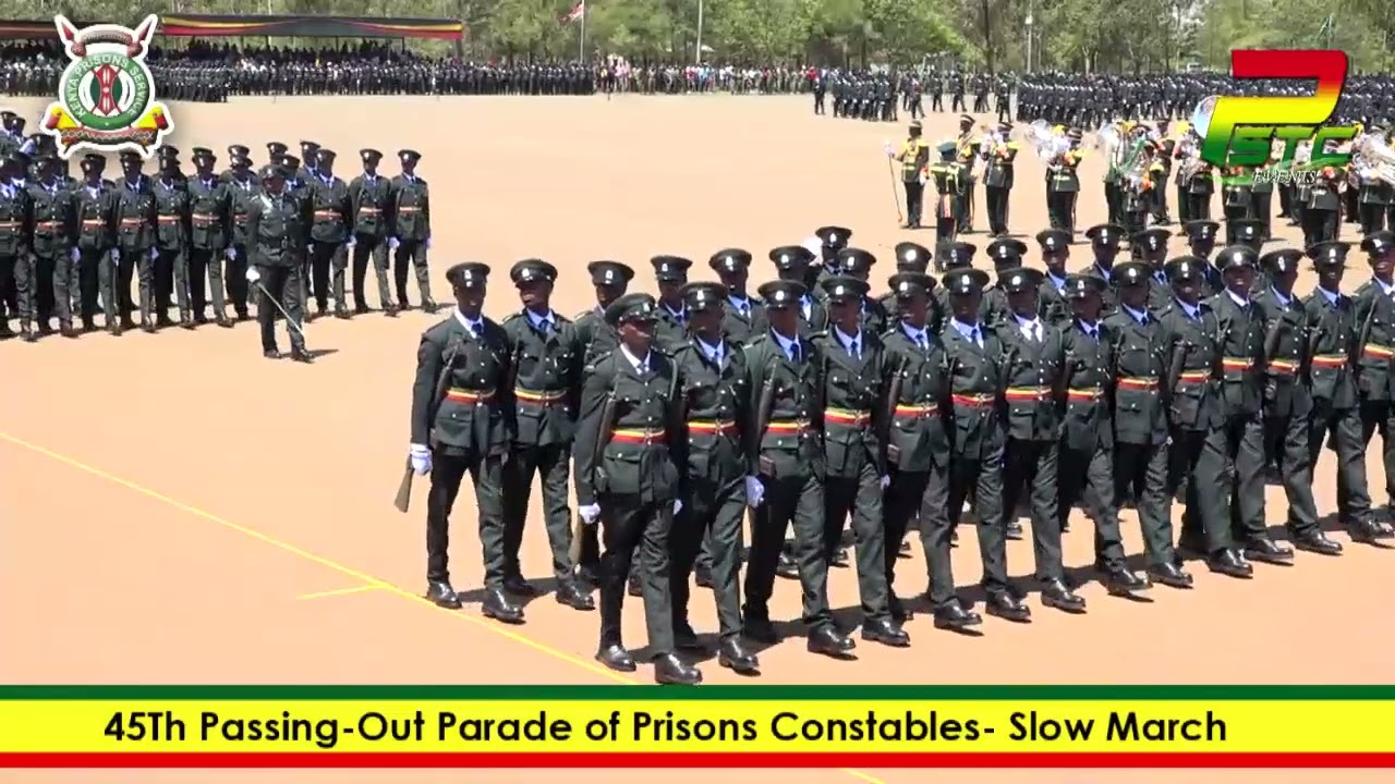 WORLD BEST  SLOW MARCH BY  KENYA PRISONS SERVICE