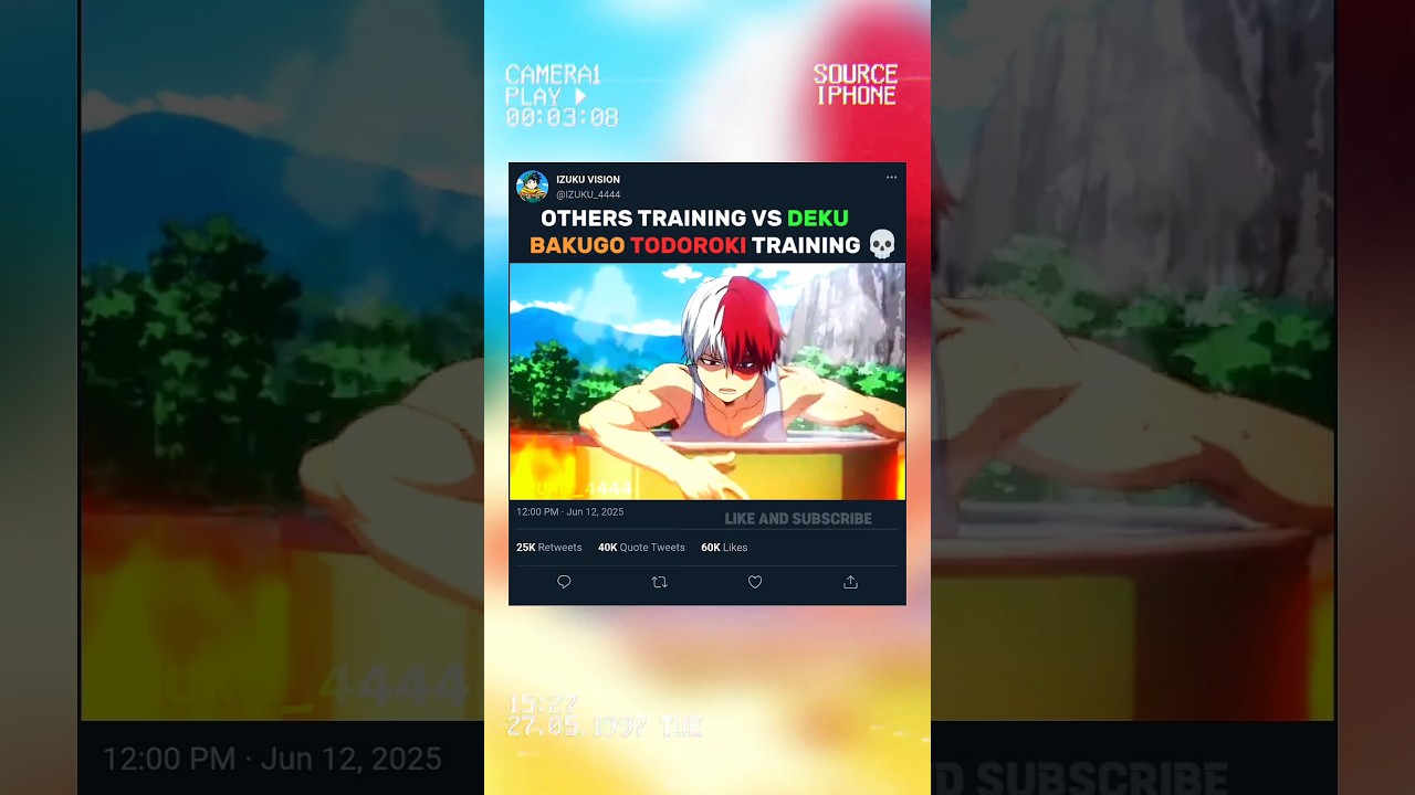Others Training Vs DEKU Training 🤯✨|  MY hero academia 🥶☠️ #myheroacademia #mha #bnha #amv #anime