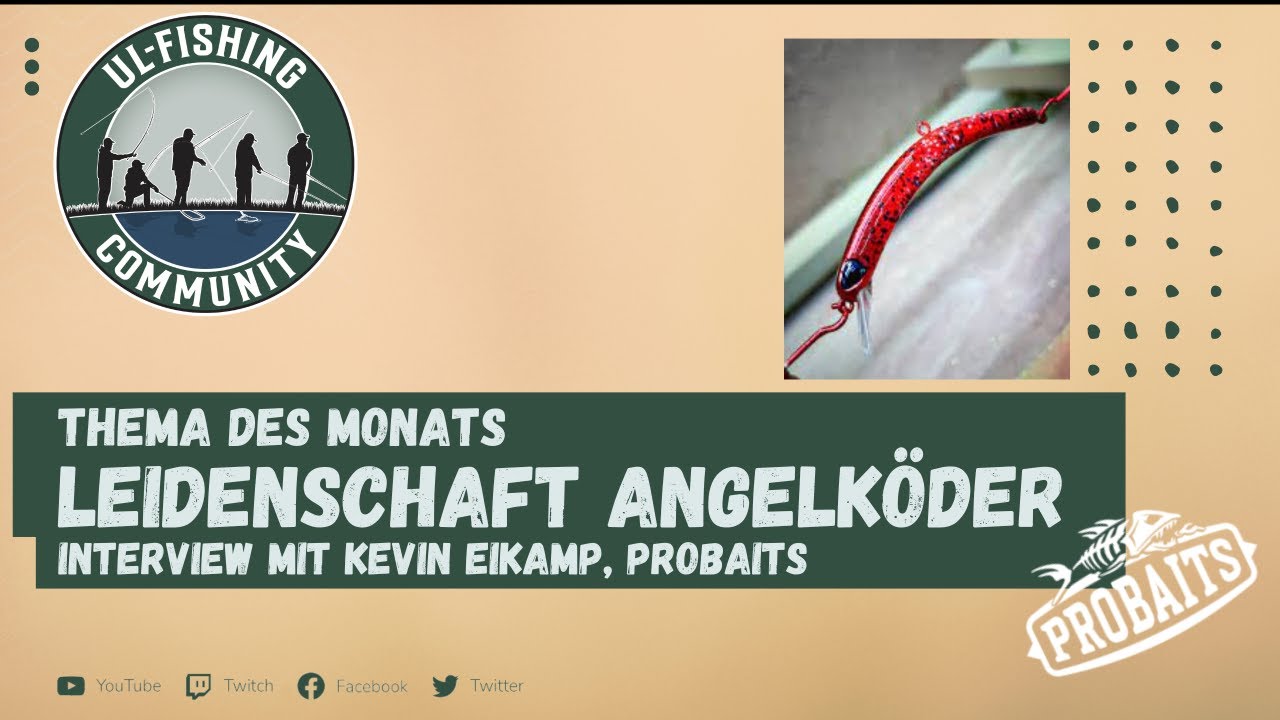 Leidenschaft Angelköder - Kevin Eikamp von Probaits im Interview