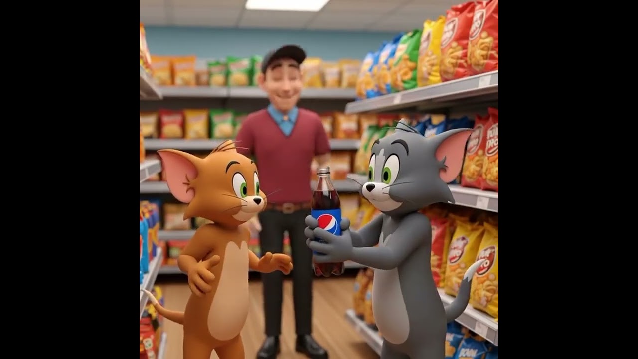 Tom & Jerry’s Pepsi Party! 🥤😂