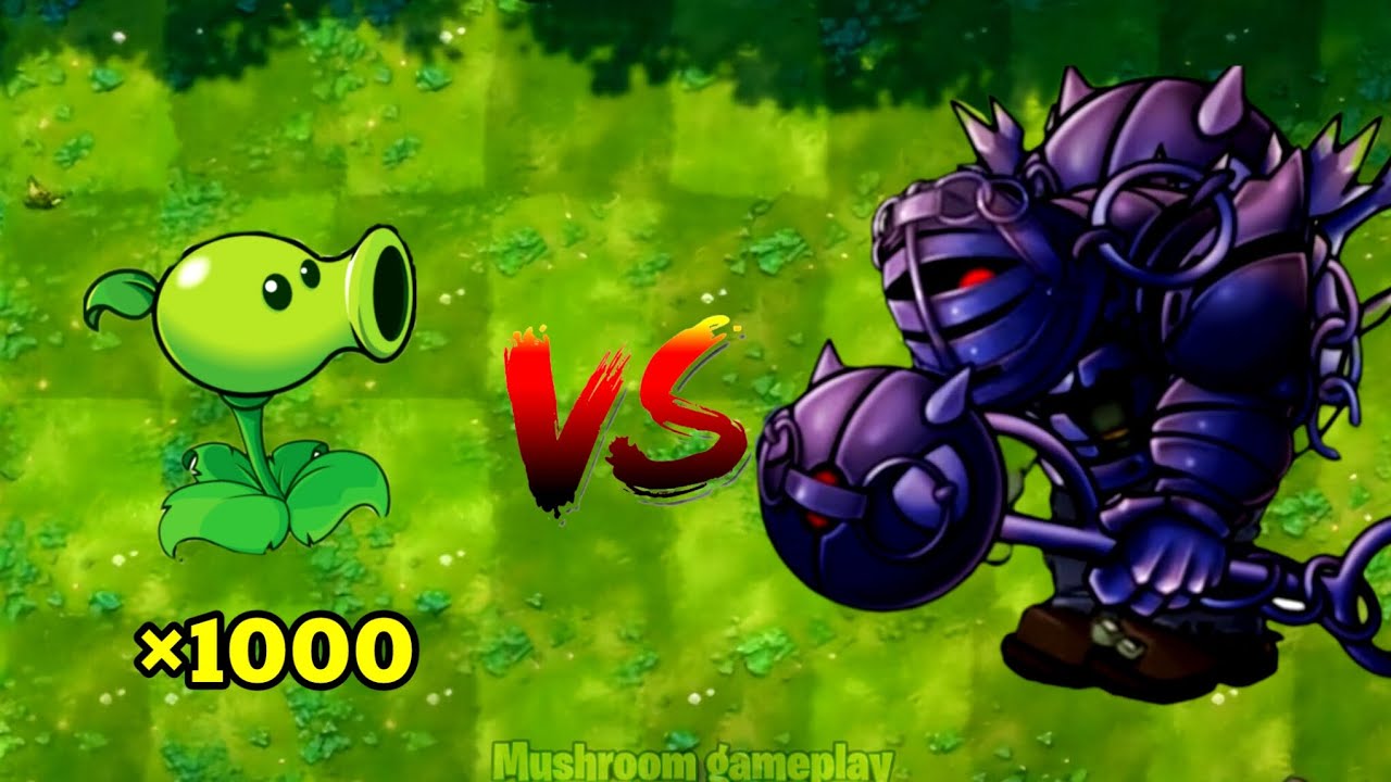 What Happens if 1000 Peashooters Shoot at Once in PVZ Fusion? (Insane Test!)