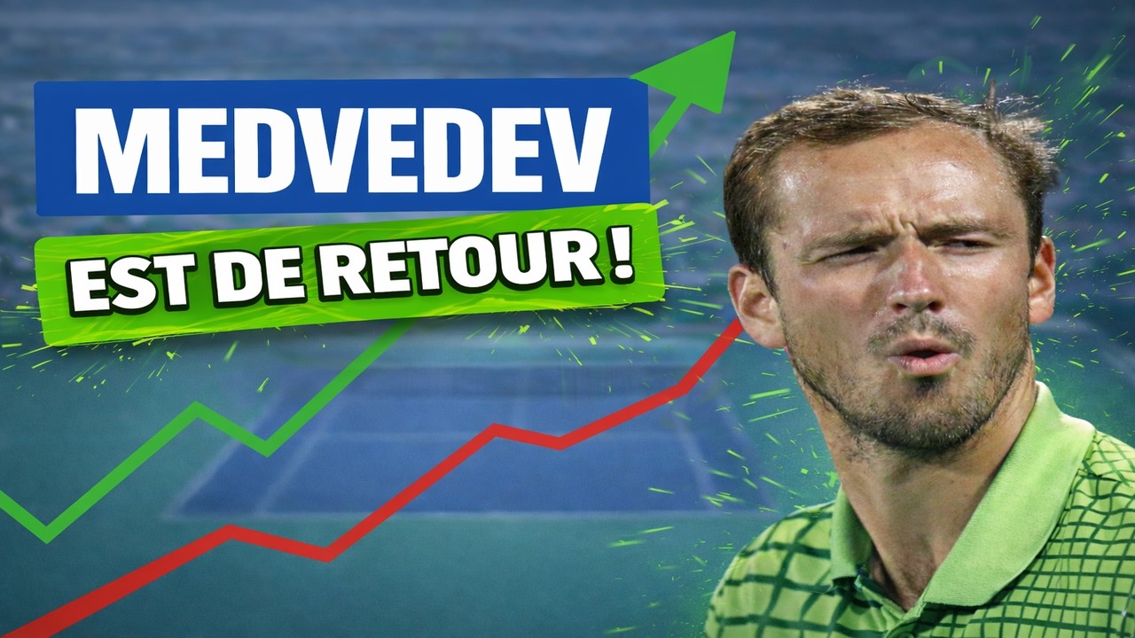 IL ÉTAIT FINI. MEDVEDEV VIENT DE TOUT CASSER À DUBAÏ.