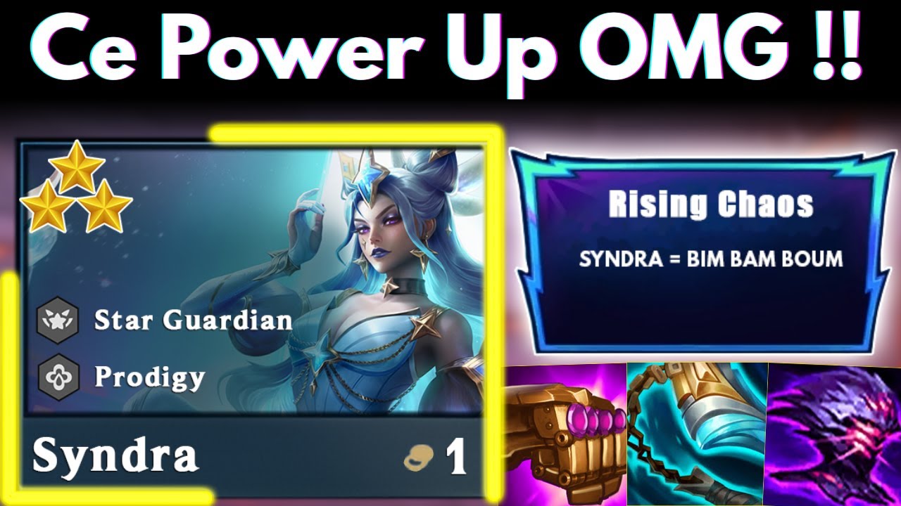 Syndra 3 ⭐⭐⭐ avec ce Power Up = WTF