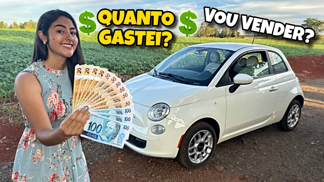 QUANTO GASTEI NO MEU FIAT 500 DO LEILÃO ???