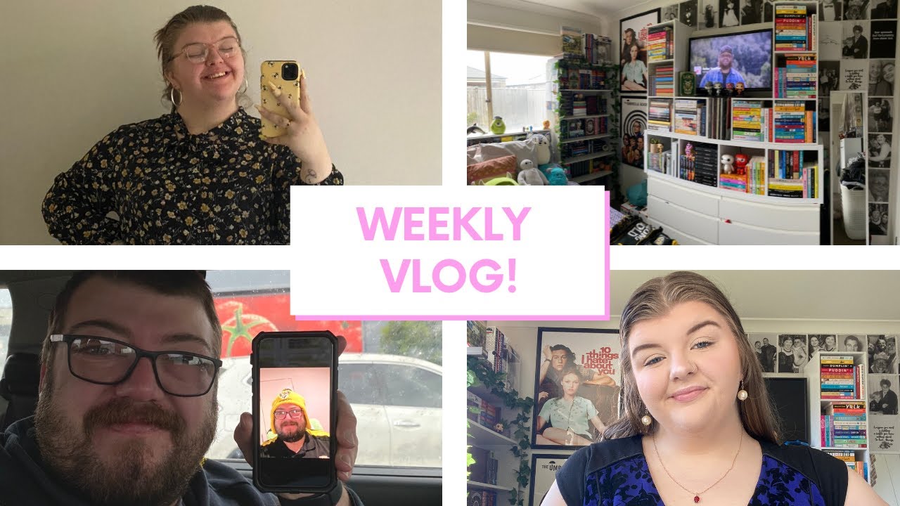 WEEKLY VLOG!| organizing heaps, a new fridge, book talks & new glasses! | Chloe Benson