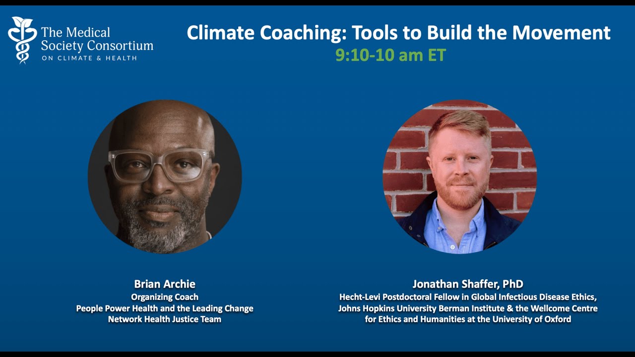 Climate Coaching: Tools to Build the Movement