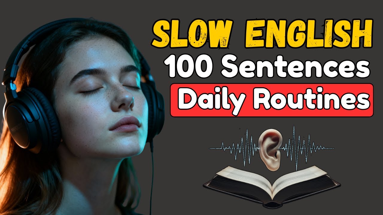 Daily Routine English Speaking Practice  Slow English for Beginners A1–A2