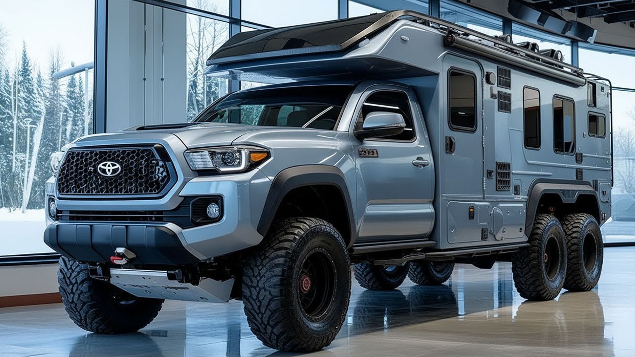 Inside the 2026 Toyota Tacoma Motorhome – Rugged Luxury Meets Ultimate Adventure Living!