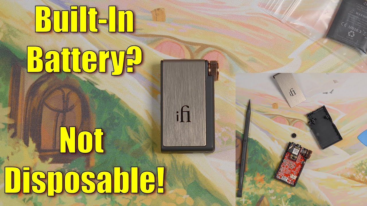 iFi GO Blu Battery Replacement - Reduce E-Waste, Replace Batteries