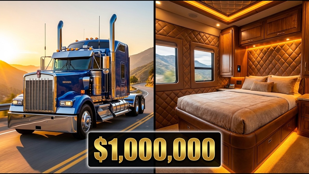 The World’s Most Extreme Luxury Sleeper Trucks