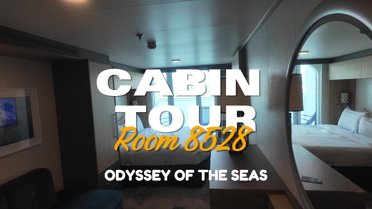 Inside Royal Caribbean's Odyssey of the Seas Stateroom 8528 (Ocean View Balcony Tour!)