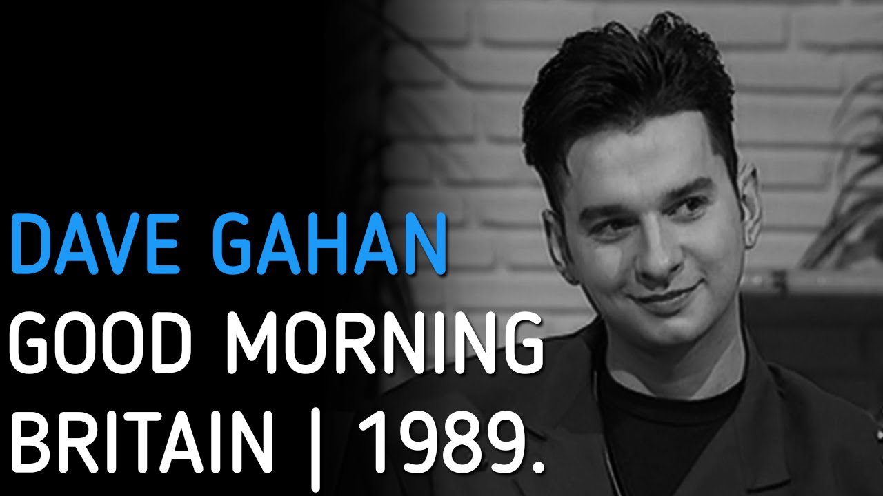 Depeche Mode | Good Morning Britain | Dave Gahan interview | 1989.